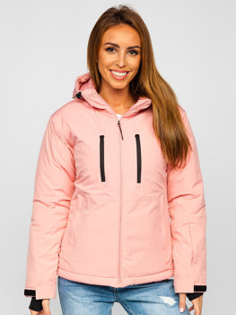 Bledoružová dámska športová zimná bunda Bolf HH012A