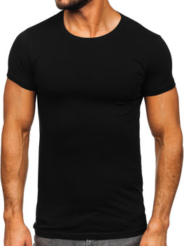 Čierne pánske spodné tričko Bolf 9012