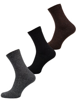 Pánske zimné ponožky-mix farieb-1 Bolf M850-3P 3PACK