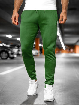 Zelené pánske jogger nohavice Bolf XW01