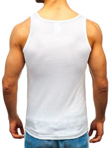 Biele pánske tričko bez potlače BOLF C10043-3P 3 KS