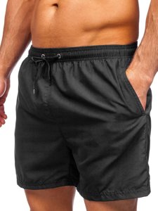 Čierne pánske kúpacie šortky Bolf YW07001