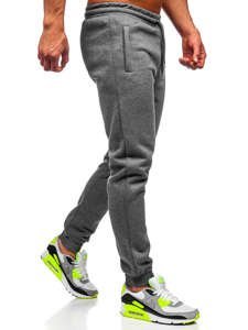 Grafitové pánske jogger nohavice Bolf XW03