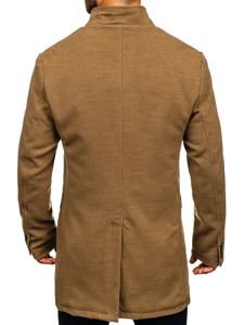 Pánsky zimný kabát vo farbe ťavej srsti Bolf 1047-1