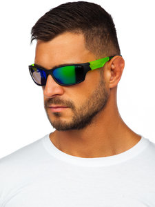 Zelené slnečné okuliare Bolf MIAMI13